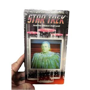 NEW Star Trek And The Children Shall Lead VHS Sealed Episode 60 Original Series